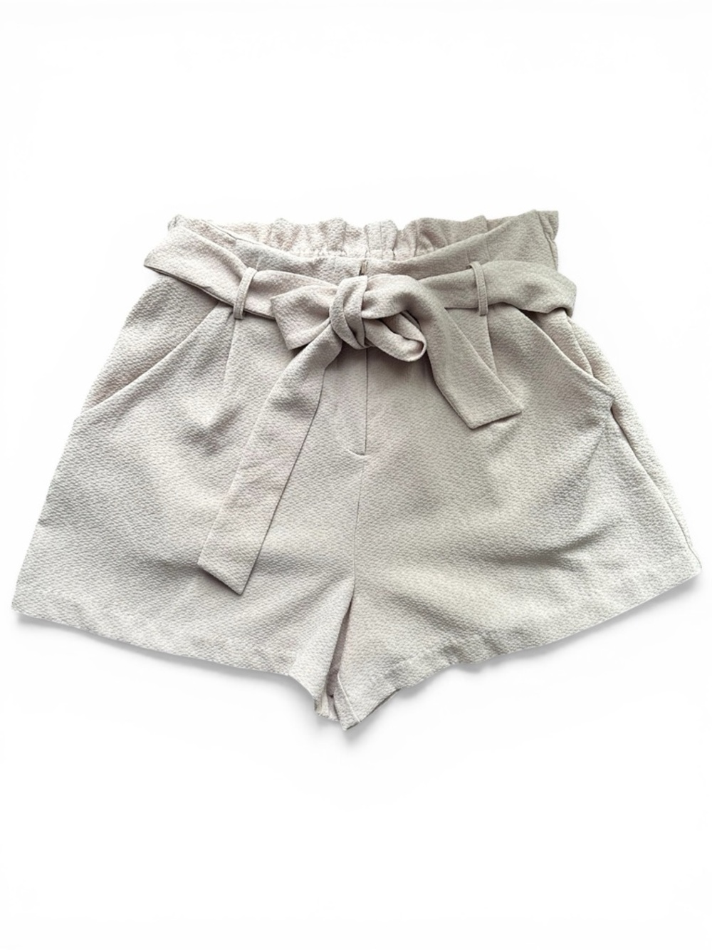 Lush Dusty Rose Belted Shorts Size Small